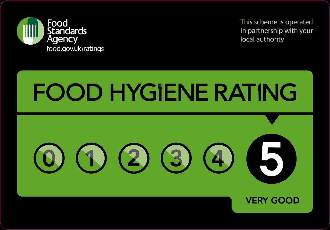 5 Star Food Hygiene Rating